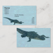 AlligatorVisitenkarte Visitenkarte (Vorne/Hinten)