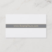 AlligatorVisitenkarte Visitenkarte (Rückseite)