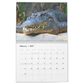 Alligatorwandkalender Kalender (Feb 2027)