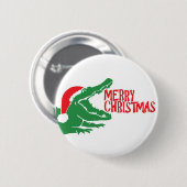 Alligatorweihnachtsknopf Button (Vorne & Hinten)