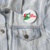 Alligatorweihnachtsknopf Button (Beispiel)