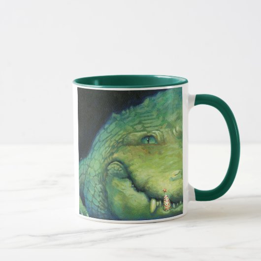 AlligatorweihnachtsTasse Tasse (Rechts)