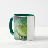 AlligatorweihnachtsTasse Tasse (Vorderseite Links)