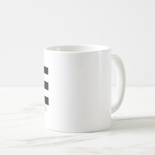 Alligflagge BIPOC Kaffeetasse (VorderseiteRechts)