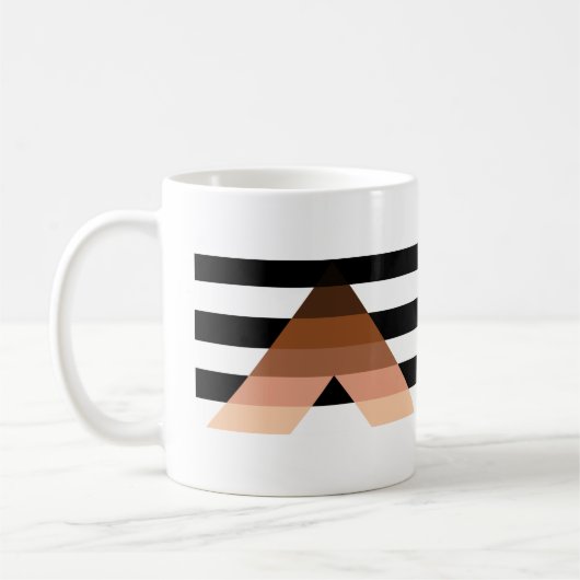 Alligflagge BIPOC Kaffeetasse (Links)