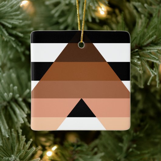 Alligflagge BIPOC Keramikornament (Baum)