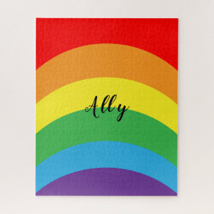 Alliiert für Rainbow-LGBT Puzzle