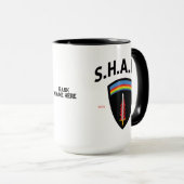 Alliierte Expeditionstruppe am obersten Amtssitz Tasse (VorderseiteRechts)