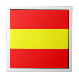 Alliierte Flagge Nummer 1 Fliese