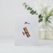 Alliierte Kämpfer des Ersten Weltkriegs Postkarte (Stehend Vorderseite)