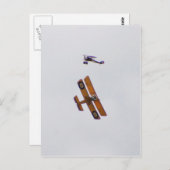 Alliierte Kämpfer des Ersten Weltkriegs Postkarte (Vorne/Hinten)