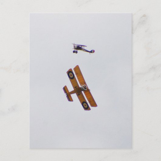 Alliierte Kämpfer des Ersten Weltkriegs Postkarte (Vorderseite)