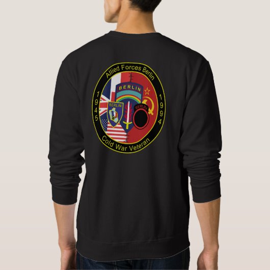 Alliierte Streitkräfte Berlin #3 Sweatshirt (Rückseite)