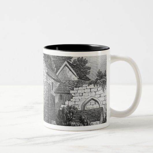 Allington Schloss Zweifarbige Tasse (Rechts)