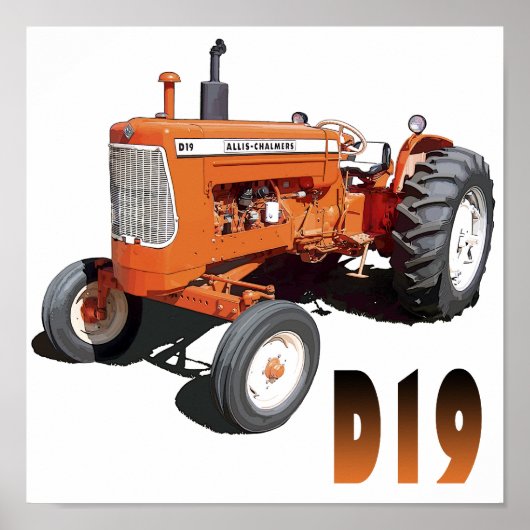 Allis-Chalmers D19 Poster (Vorne)