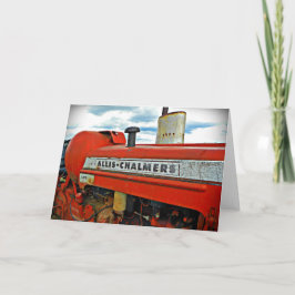 Allis Chalmers tractor Karte