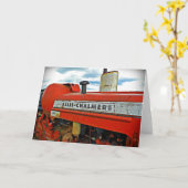 Allis Chalmers tractor Karte (Gelbe Blume)