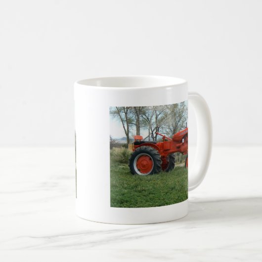 Allis Chalmers Traktor-Tasse Kaffeetasse (VorderseiteRechts)