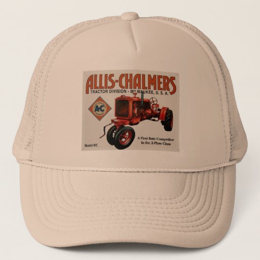 Allis Chalmers, Traktoren Truckerkappe (Vorderseite)