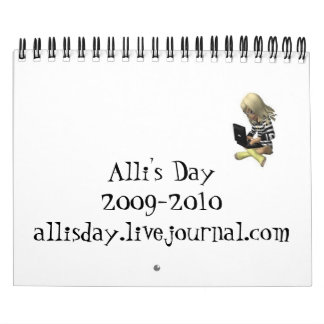 Allis Tagesminikalender 2009-2010 Kalender