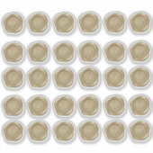 Allison1 Yellow Gold Imitats Wax Siegel Sticker (Vorderseite)