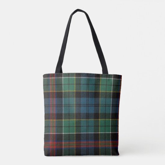 Allison alte Tartan-Taschen-Tasche Tasche (Rückseite)