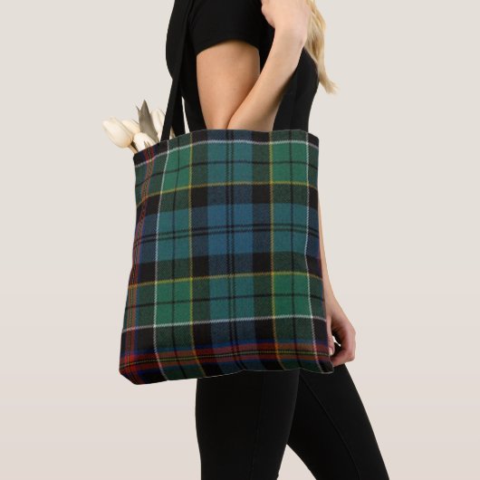 Allison alte Tartan-Taschen-Tasche Tasche (Von Nahem)