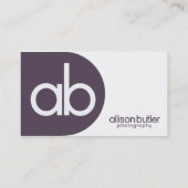 Allison-Butler-Fotografie Visitenkarte (Rückseite)