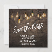 Allison & Gary V1 Save The Date (Vorderseite)