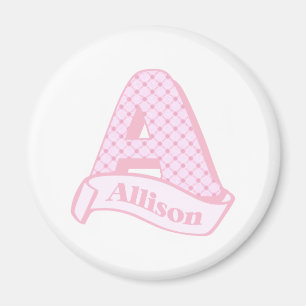 Allison-Monogramm Magnet