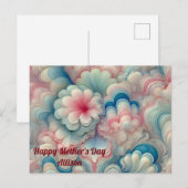 ALLISON ~ MUTTER'S Day ~ Sweet pastel ~ Postkarte (Vorne/Hinten)