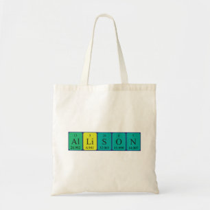 Allison Periodenname Tasche