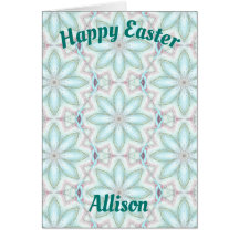 ALLISON ~ Personalisierte Osterkartenmuster ~