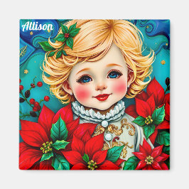 ALLISON ~ Personalisiertes Weihnachtsdesign ~ Magnet