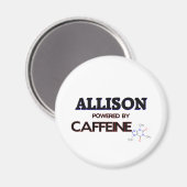 Allison powered by Coffein Magnet (Vorderseite/Rückseite)