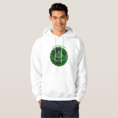 Allison Scottish Tartan Celtic Thistle Hoodie (Vorne ganz)
