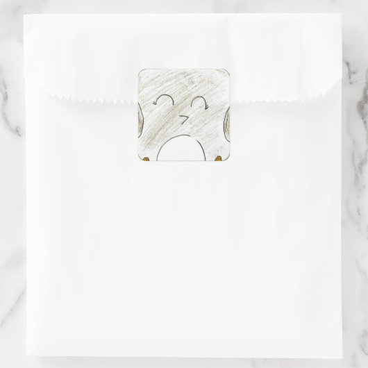 Allison: Square Sticker (Tasche)