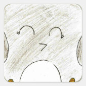 Allison: Square Sticker (Vorderseite)