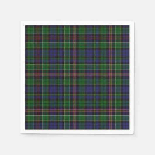 Allison Tartan Kariert Paper Napkins Serviette (Vorderseite)