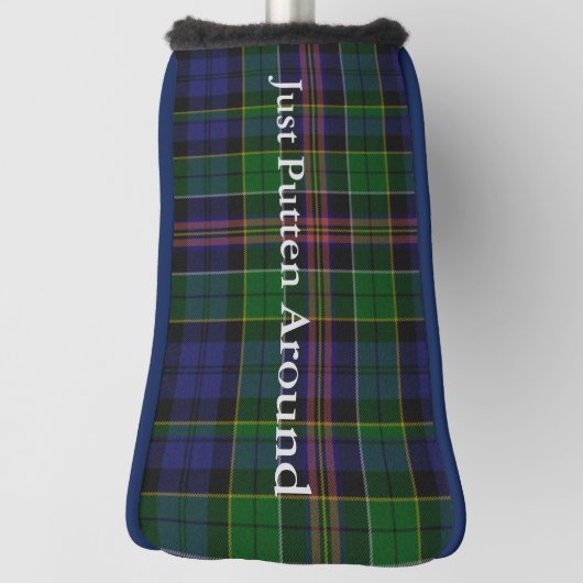 Allison Tartan Kariert Putter Cover Golf Headcover (Rotieren 90)