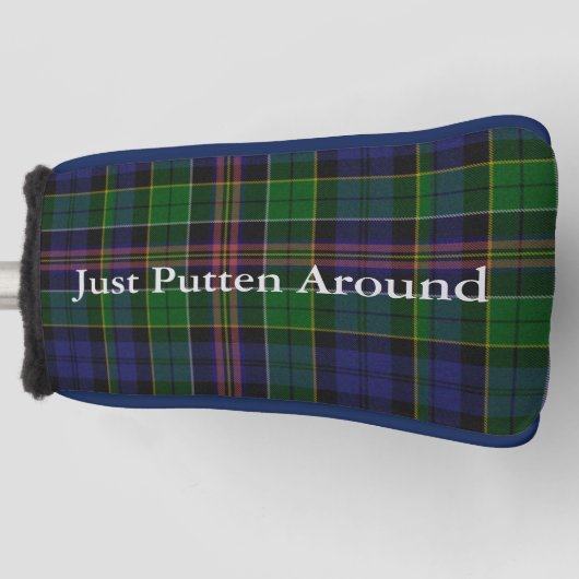 Allison Tartan Kariert Putter Cover Golf Headcover (Vorderseite)