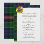 Allison Tartan Kariert Wedding Einladung (Vorne/Hinten)