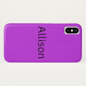 Allison vom Fernsehshow Waisen-Schwarzen Case-Mate iPhone Hülle (Rückseite (Horizontal))