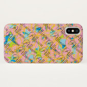 Allison vom verwaisten schwarzen, abstrakten Case-Mate iPhone hülle (Rückseite (Horizontal))