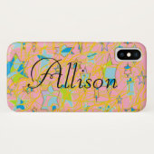 Allison von verwaistem schwarzem, abstraktem Case-Mate iPhone hülle (Rückseite (Horizontal))