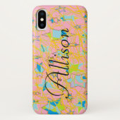 Allison von verwaistem schwarzem, abstraktem Case-Mate iPhone hülle (Rückseite)