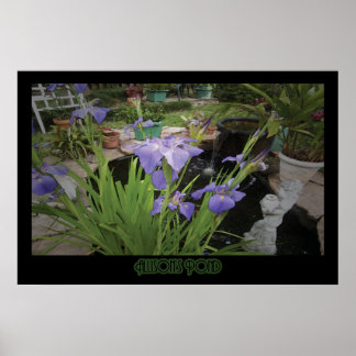 "Allison's Pond" - Drucken Poster