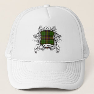 Allisontartan-Schild Truckerkappe