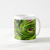 Allium Abstrakt Coffee Tasse (VorderseiteRechts)