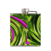 Allium Abstrakt Flachmann (Rückseite)